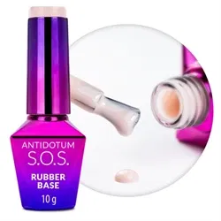 S.O.S Antidotum, Fluffy Marshmallow, Rubber Base, Molly Nails Gelpolish